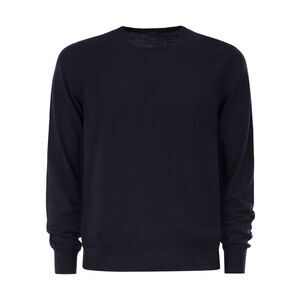Kiton Men Long-Sleeved Wool Crew Neck Jumper